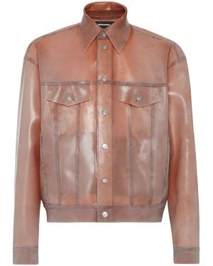 DSquared² Beschichtete Jacke - Pink