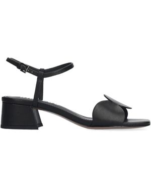 Bibi Lou Onami Leather Sandals - Black