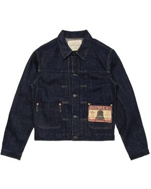 RRL Railroader-Motif Denim Jacket - Blue