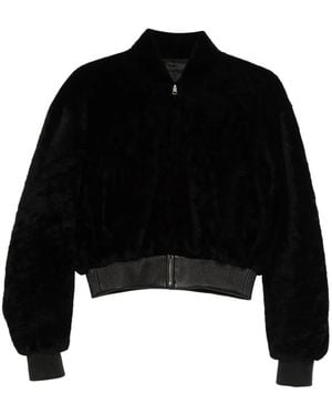Arma Azra Faux-Fur Jacket - Black