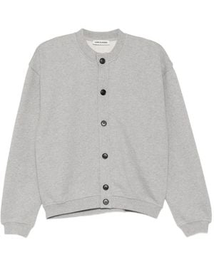 Low Classic Button-Up Sweater - Grijs