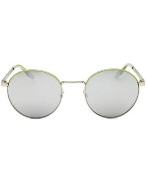 Converse Foxing Ii Round-Frame Sunglasses - Metallic
