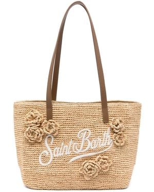 Mc2 Saint Barth City Schoudertas - Naturel