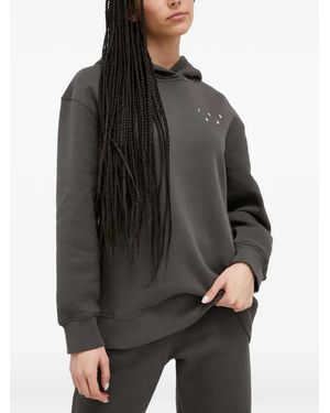 Casall Logo-Print Hoodie - Grey