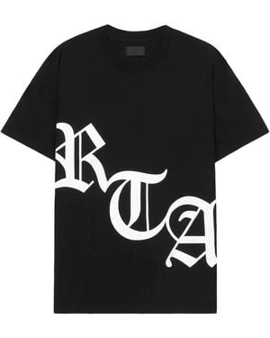 RTA Old English Logo T-shirt - ブラック