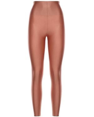 ANDAMANE High-Waisted Leggins - White