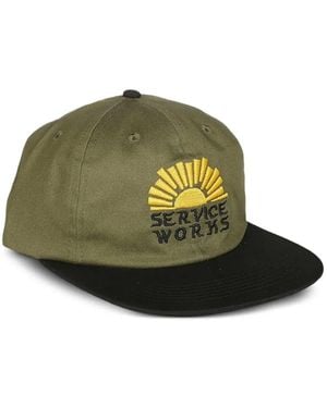 Service Works Sunnyside Embroidered Cap - Green