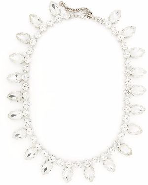 Philipp Plein クリスタル ネックレス - メタリック