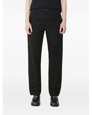 Carhartt Hose mit Logo-Patch - Schwarz
