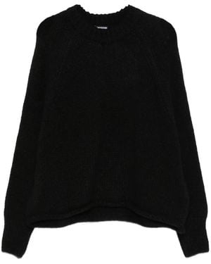 Susanne Bommer Jersey con manga raglán - Negro