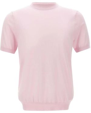 Diktat T-Shirt Met Ronde Hals - Roze
