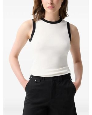 Bogner Niki Logo-Stitching Tank Top - White