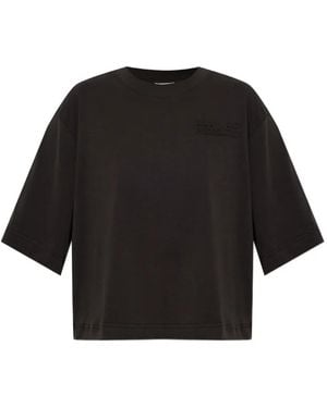Baum und Pferdgarten Jiana T-Shirt Met Geborduurd Logo - Zwart