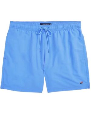 Tommy Hilfiger Drawstring Swim Shorts - Blue