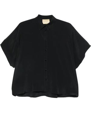 Momoní Brooklyn Short-Sleeve Shirt - Nero