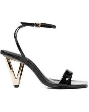 SCHUTZ SHOES Ankle-Strap Sandals - White