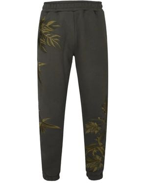 Only the Blind Verdant Forest Embroidered Joggers - Grey