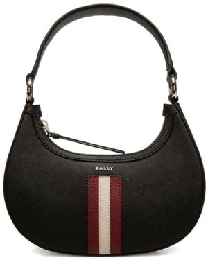 Bally ハーフムーン ショルダーバッグ - ブラック