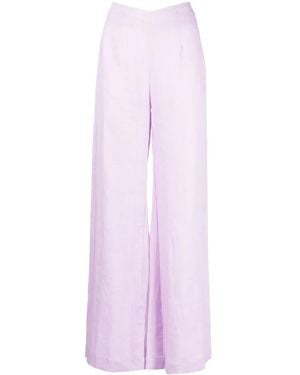 Faithfull the Brand La Plage De Mau Straight-Leg Trousers - Pink