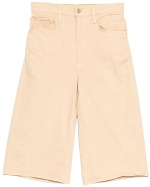 Mother Classic Five Pockets Denim Shorts - Natural
