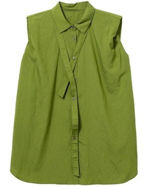 JNBY Gestreept Overhemd - Groen