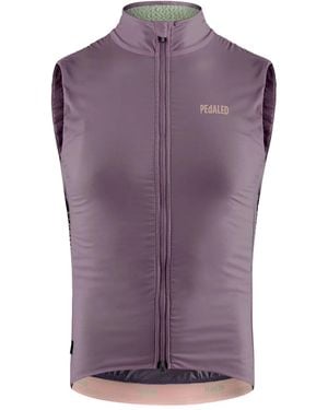 Pedaled Zip-Fastening Cycling Vest - Purple