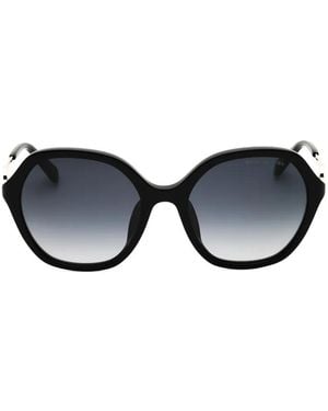 Marc Jacobs Geometric-Frame Sunglasses - Black