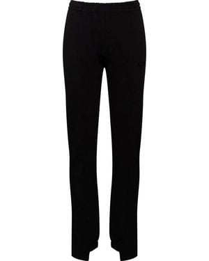 Vetements Split-Cuff Track Pants - Black