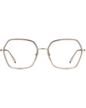 Marc Jacobs Geometric-Frame Glasses - Natural