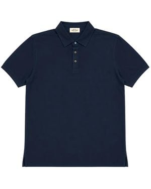 Heritage Short-Sleeve Polo Shirt - Blue