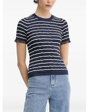 Rag & Bone Top A Righe - Blu