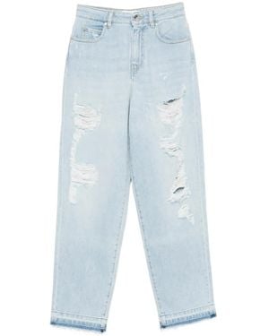 Pinko Maddie 5 Distressed Jeans - Blue