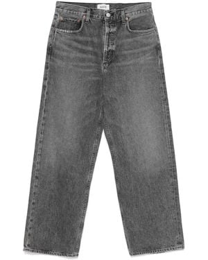 Agolde Low Slung Baggy 30.5 Jeans - Grey
