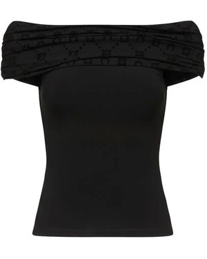Marine Serre Top - Black