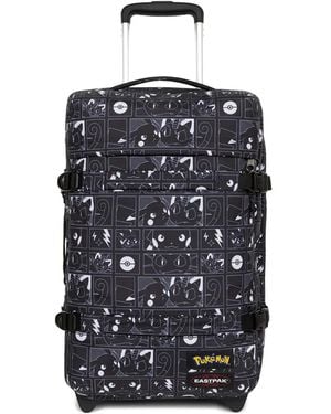 Eastpak X Pokémon Small Transit'R Print Wheeled Luggage - Black