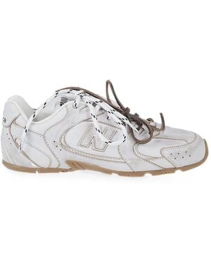 Miu Miu X New Balance 530 Sl Low-Top Trainers - White