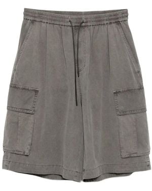 Juun.J Short À Poches Cargo - Gris