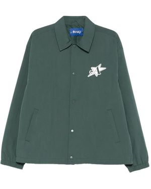 AWAKE NY L.e.s. Community Coaches Jacket - Green