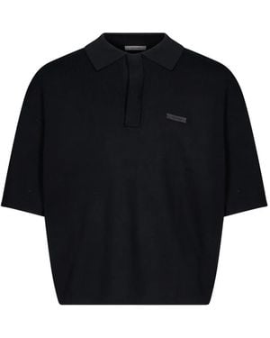 Entire studios Short-Sleeved Polo Shirt - Blue