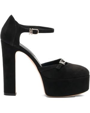 Casadei Escarpins À Plateforme Patty 130 Mm - Noir
