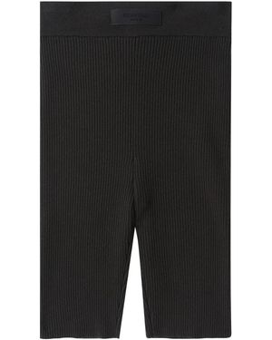Fear Of God Ribbed Stretch Cotton-Blend Shorts - Black
