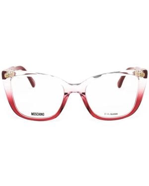 Moschino Cat-Eye Frame Glasses - Pink