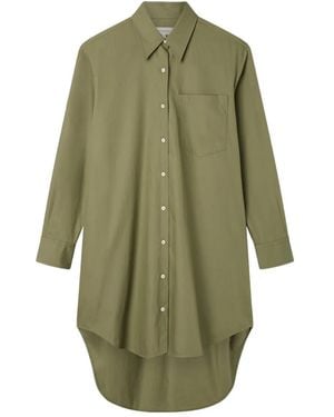 Lee Mathews Pocket Mini Dress - Green