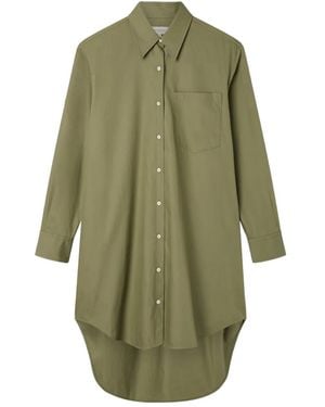 Lee Mathews Pocket Mini Dress - Green
