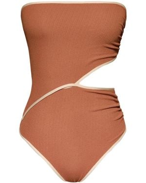 Johanna Ortiz Maillot De Bain Revealing - White