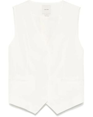 Calvin Klein Strukturierte Weste - Weiß