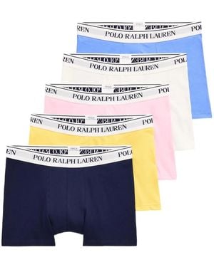 Polo Ralph Lauren Boxer Con Logo - Blu