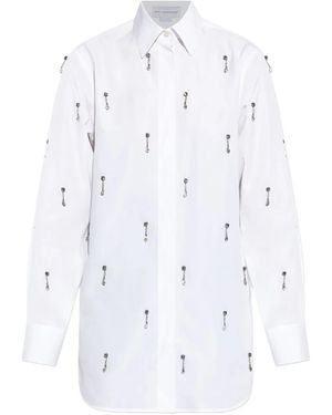 Stella McCartney ビジュートリム シャツ - ホワイト