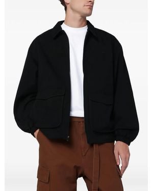 AWAKE NY Camicia Con Zip - Nero