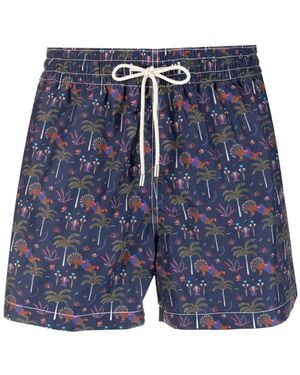 ARRELS Barcelona X Louis Barthelemy Tarbouch トランクス水着 - ブルー